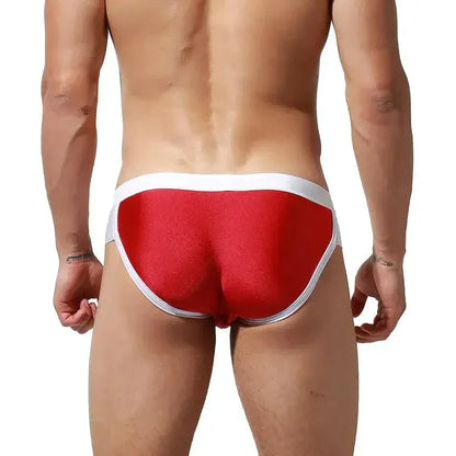 Desmiit DESMIIT Men's Low Waist Swim Briefs with Removable Pad Bikini