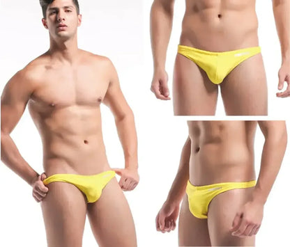 Desmiit Desmiit Men's Sexy Swim Briefs - Multicolor Bikini-Swimwear
