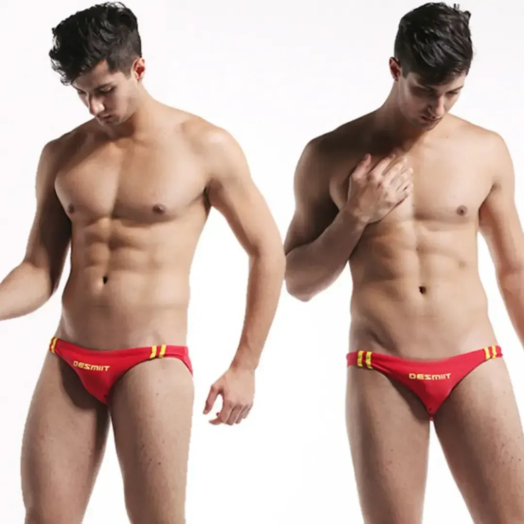 Desmiit Desmiit Men's Swim Briefs - 7 Colors, Low-Rise Sexy Style, Durable
