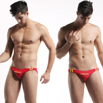 Desmiit Desmiit Men's Swim Briefs - 7 Colors, Low-Rise Sexy Style, Durable