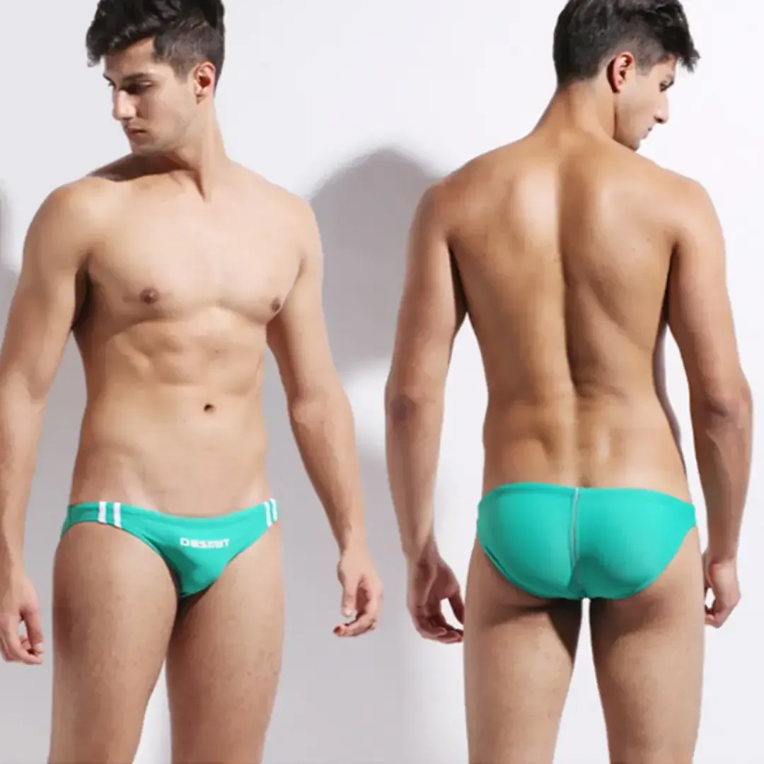 Desmiit Desmiit Men's Swim Briefs - 7 Colors, Low-Rise Sexy Style, Durable