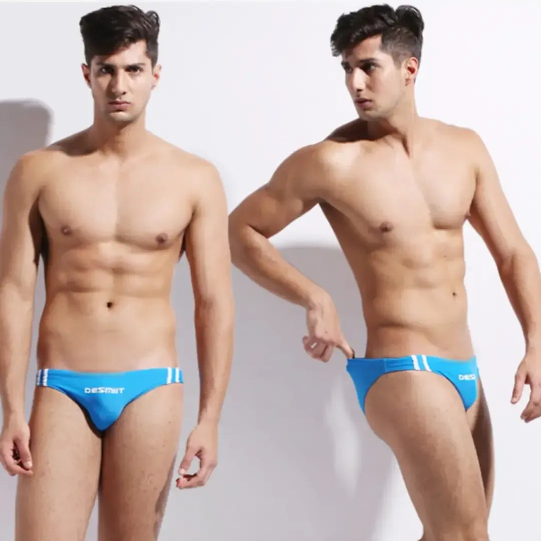 Desmiit Desmiit Men's Swim Briefs - 7 Colors, Low-Rise Sexy Style, Durable