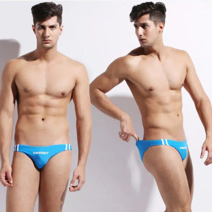 Desmiit Desmiit Men's Swim Briefs - 7 Colors, Low-Rise Sexy Style, Durable