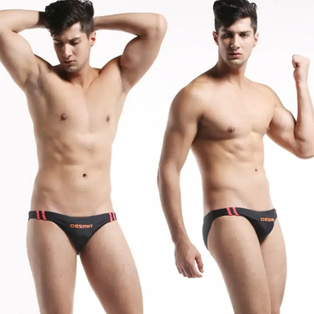 Desmiit Desmiit Men's Swim Briefs - 7 Colors, Low-Rise Sexy Style, Durable