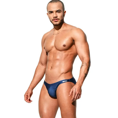 Desmiit Desmiit Men's Swim Briefs - Low-Rise Swimwear for Beach & Pool