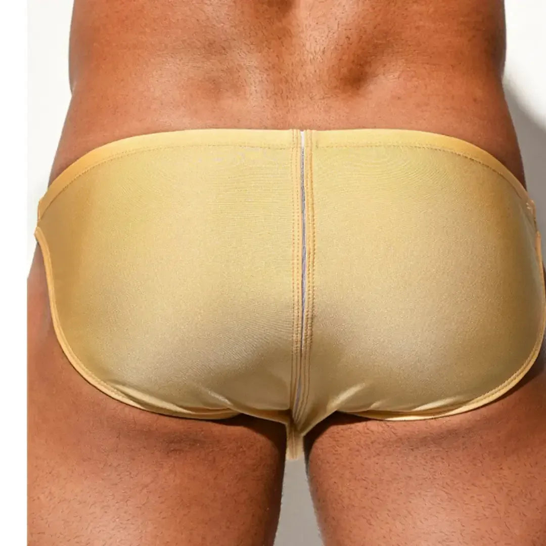 Desmiit Desmiit Men's Swim Briefs - Low-Rise Swimwear for Beach & Pool