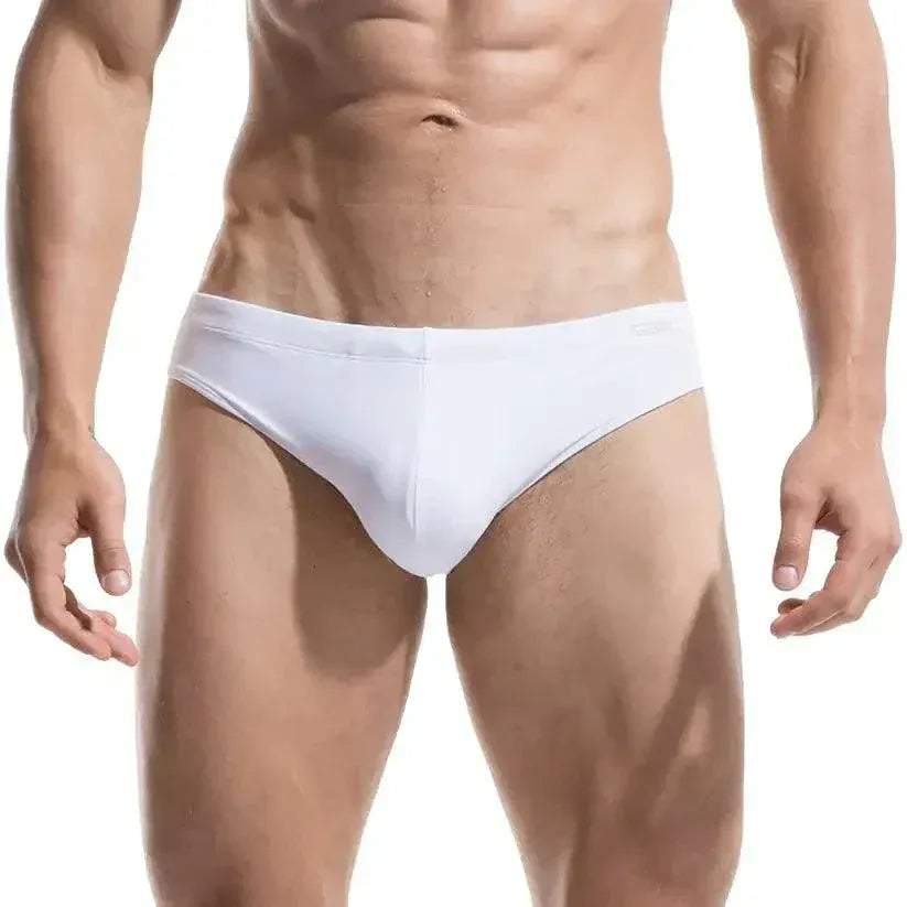 Desmiit Desmiit Men's Swim Briefs - Sexy Low Rise Quick Dry Swimwear with Convex Pad
