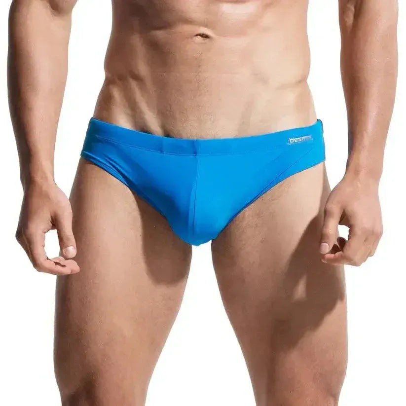 Desmiit Desmiit Men's Swim Briefs - Sexy Low Rise Quick Dry Swimwear with Convex Pad