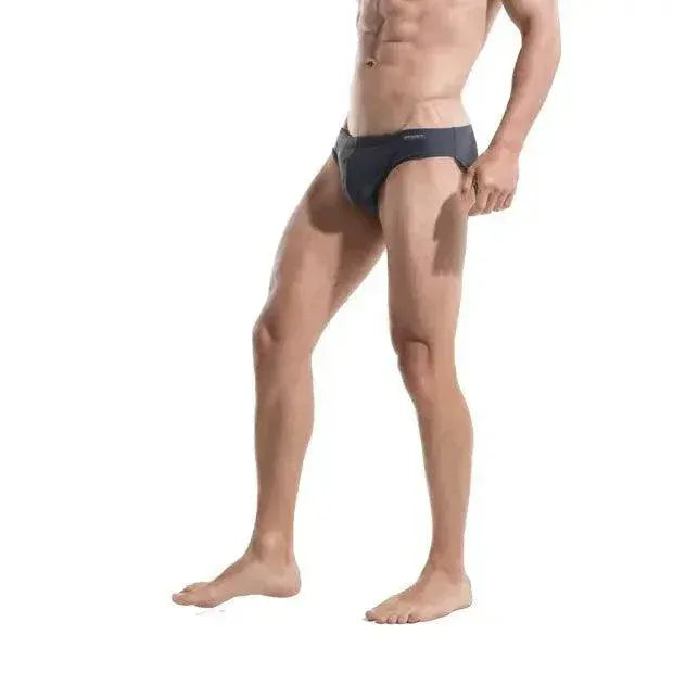 Desmiit Desmiit Men's Swim Briefs - Sexy Low Rise Quick Dry Swimwear with Convex Pad