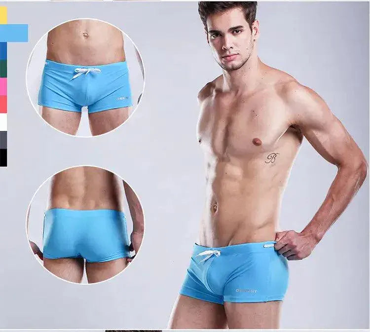 Desmiit Desmiit Solid Swim Trunks Beach Bikini