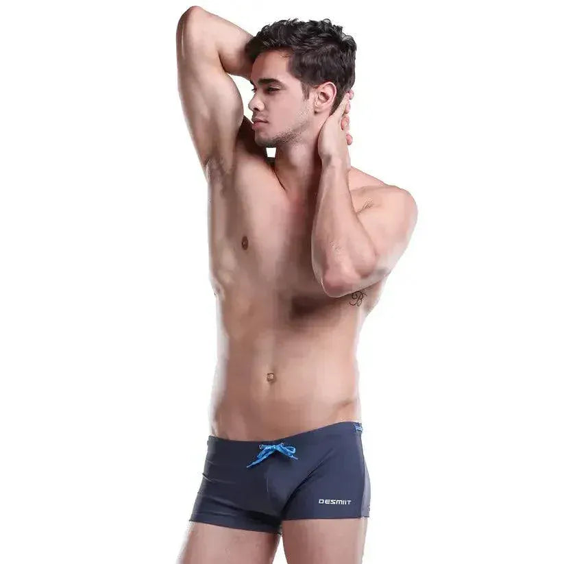 Desmiit Desmiit Solid Swim Trunks Beach Bikini