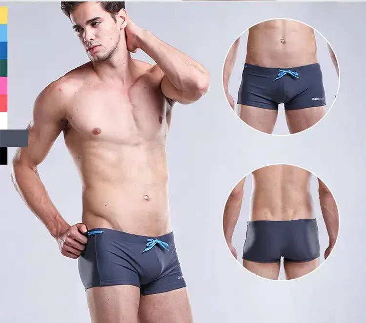 Desmiit Desmiit Solid Swim Trunks Beach Bikini