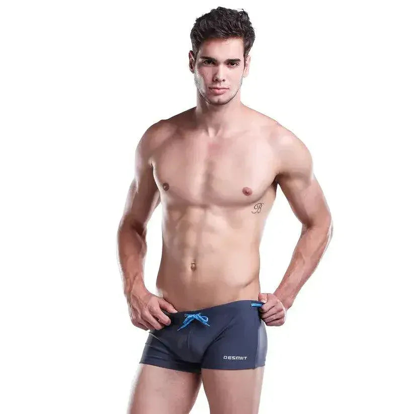 Desmiit Desmiit Solid Swim Trunks Beach Bikini