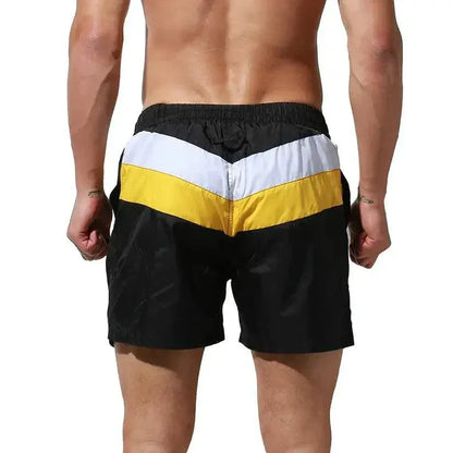 Desmiit Men's Beach Shorts - Stylish Gym Shorts for Active Men