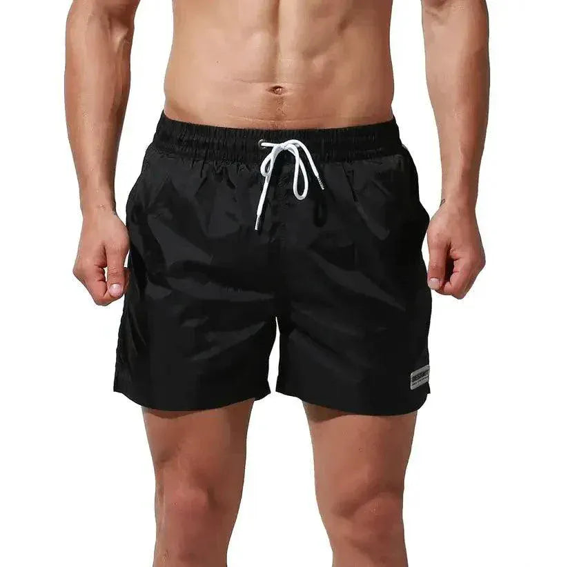 Desmiit Men's Beach Shorts - Stylish Gym Shorts for Active Men