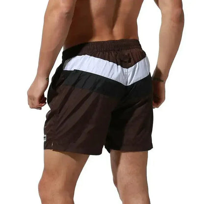 Desmiit Men's Beach Shorts - Stylish Gym Shorts for Active Men