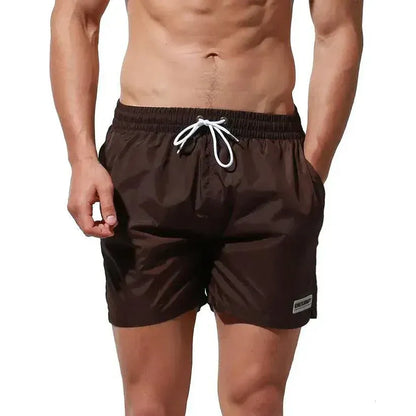 Desmiit Men's Beach Shorts - Stylish Gym Shorts for Active Men