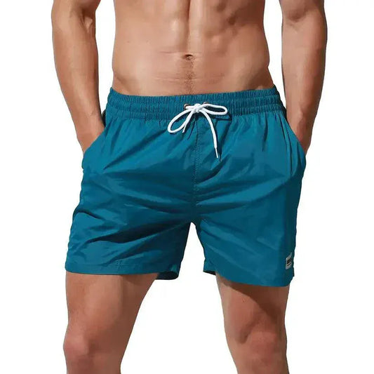 Desmiit Men's Beach Shorts - Stylish Gym Shorts for Active Men
