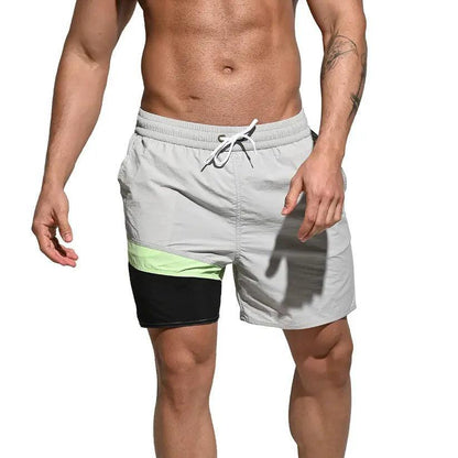 Desmiit Men's Swimming Beach Shorts for Guys Running Shorts