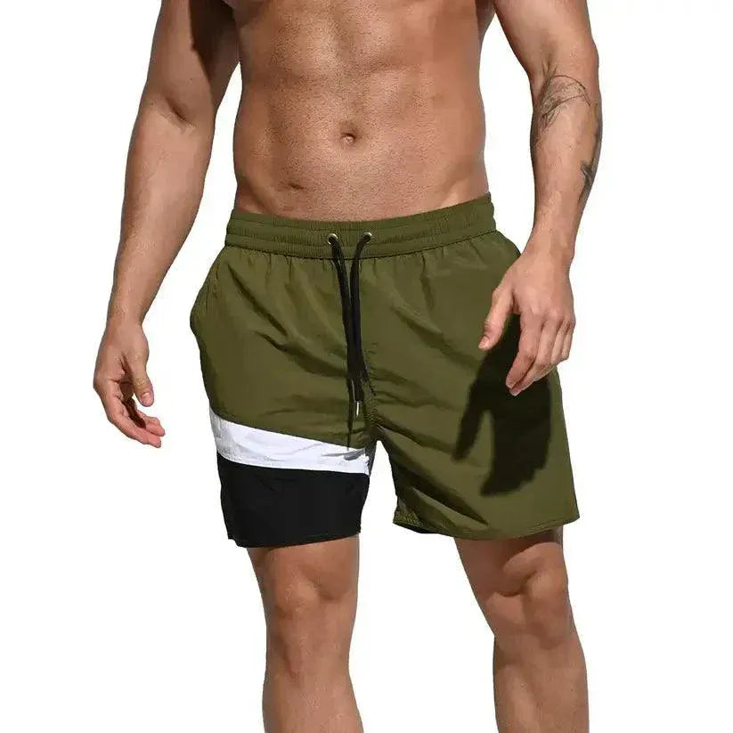 Desmiit Men's Swimming Beach Shorts for Guys Running Shorts