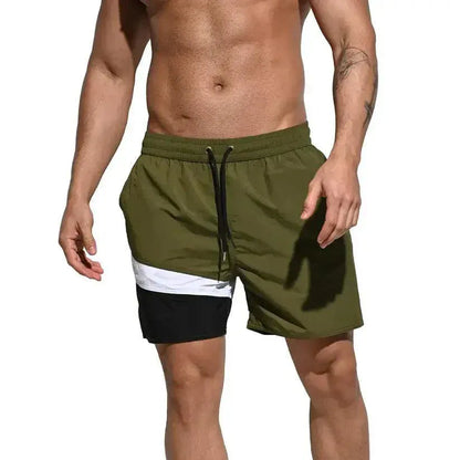 Desmiit Men's Swimming Beach Shorts for Guys Running Shorts