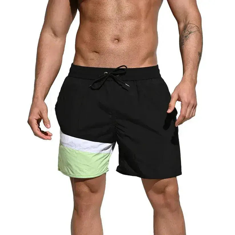Desmiit Men's Swimming Beach Shorts for Guys Running Shorts