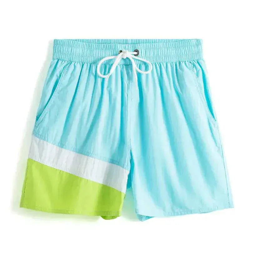 Desmiit Men's Swimming Beach Shorts for Guys Running Shorts