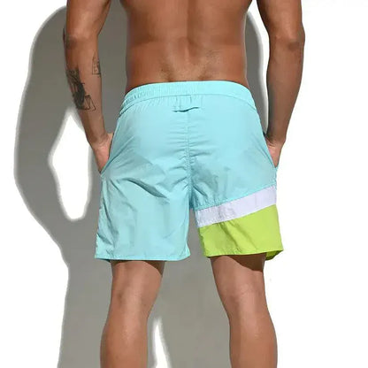 Desmiit Men's Swimming Beach Shorts for Guys Running Shorts