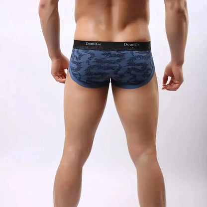 DomiGe DomiGe Bamboo Men's Mid-Waist Briefs Undies for Men