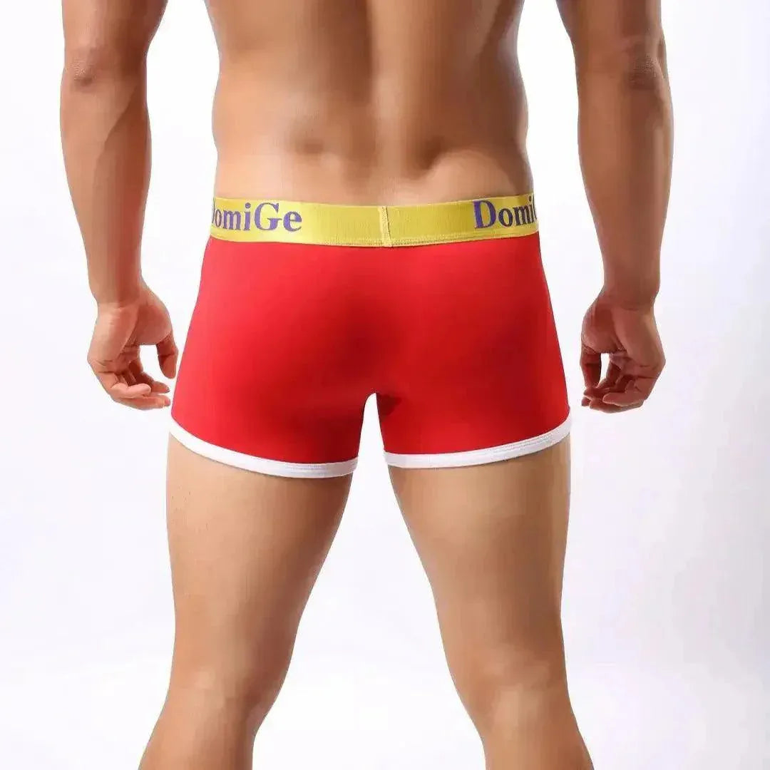 DomiGe DomiGe Boxer Briefs with Supportive U Pouch Male Underwear for Men