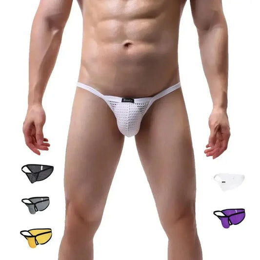 DomiGe DomiGe Breathable Mesh Men's Underwear Briefs Elastic Edges