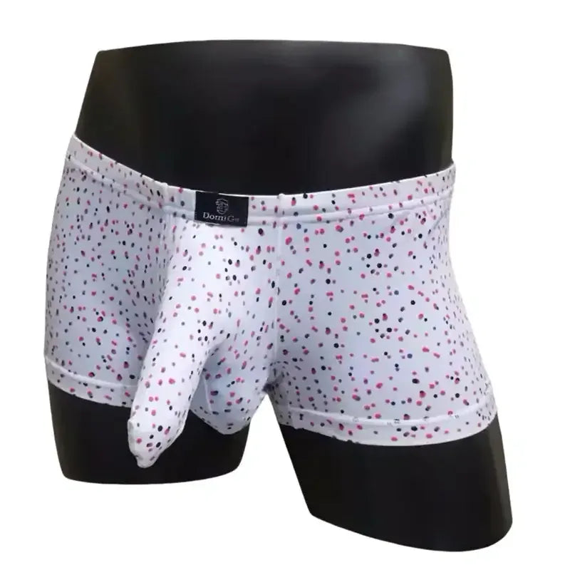 DomiGe DomiGe Dual Pouch Boxers | Low-Rise Cock Socks | Men's Comfort Underwear