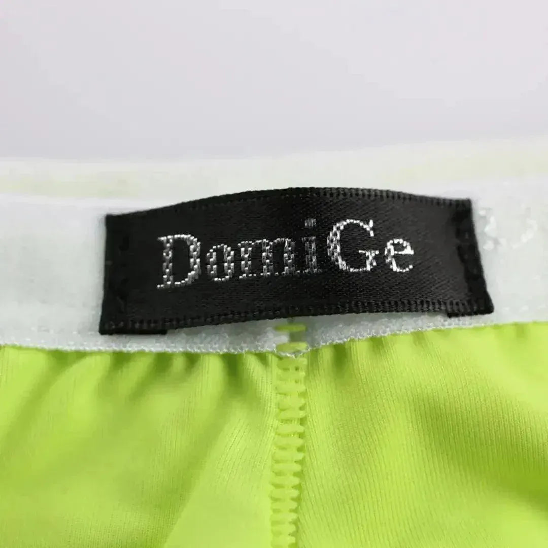 DomiGe DomiGe Male Ice Silk Briefs Seamless Rear Sexy Underwear