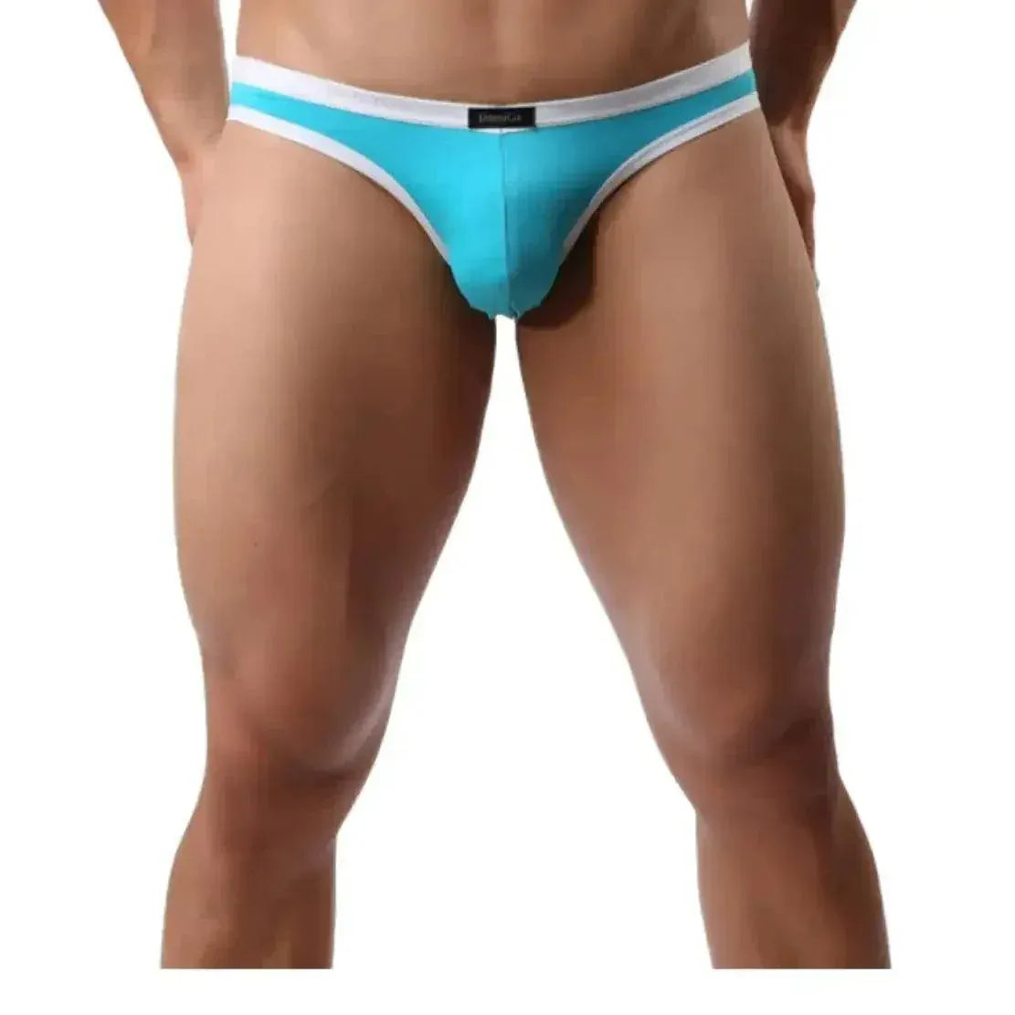 DomiGe DomiGe Male Ice Silk Briefs Seamless Rear Sexy Underwear