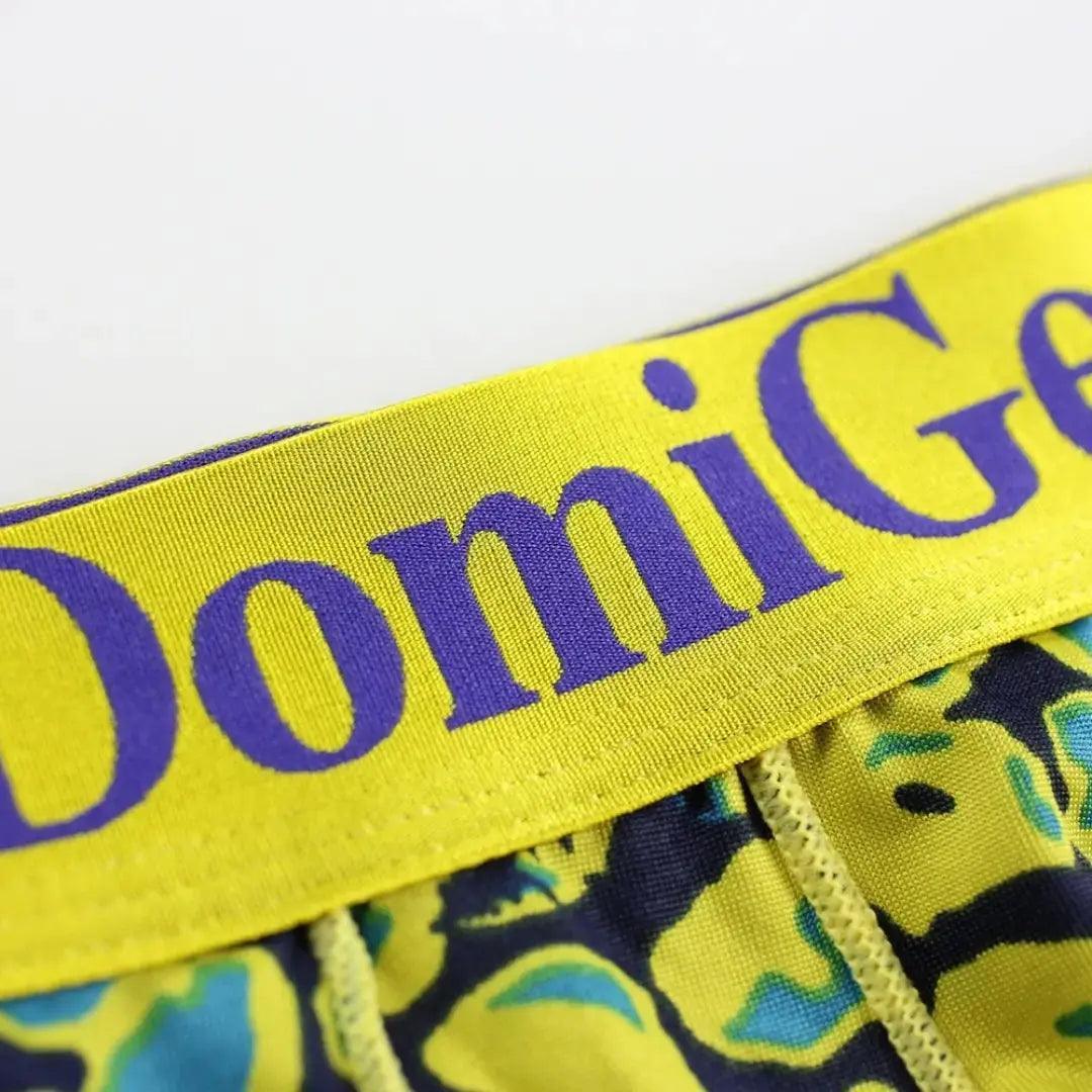 DomiGe DomiGe Male Low-Rise Trunks Sexy Leopard Undies for Men