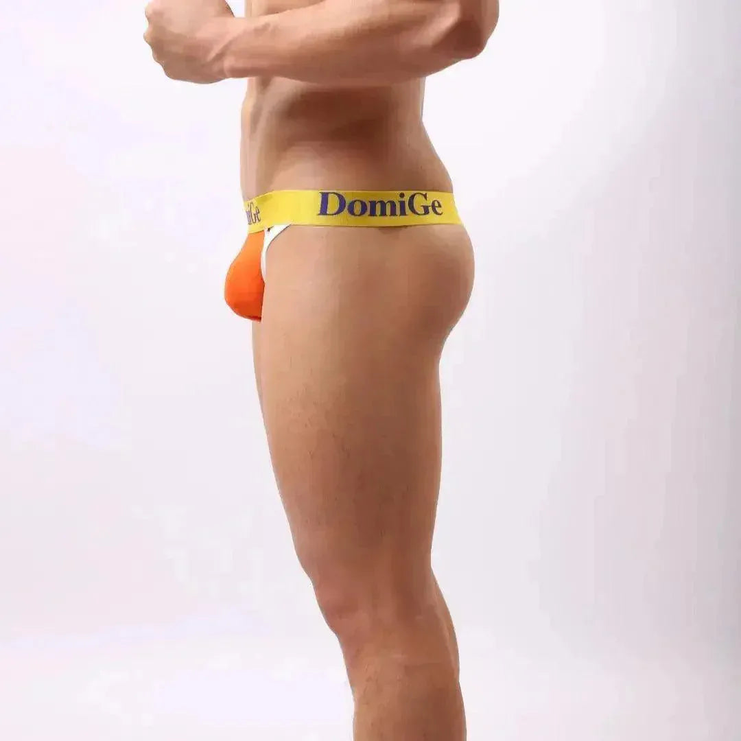 DomiGe DomiGe Male Modal T-Back Sexy Underwear Thong Bold Cut-Outs for Man