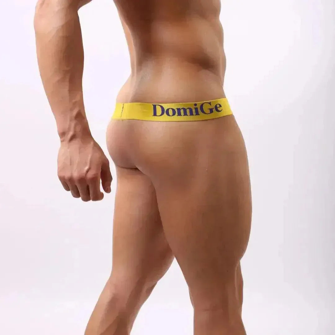 DomiGe DomiGe Male Modal T-Back Sexy Underwear Thong Bold Cut-Outs for Man