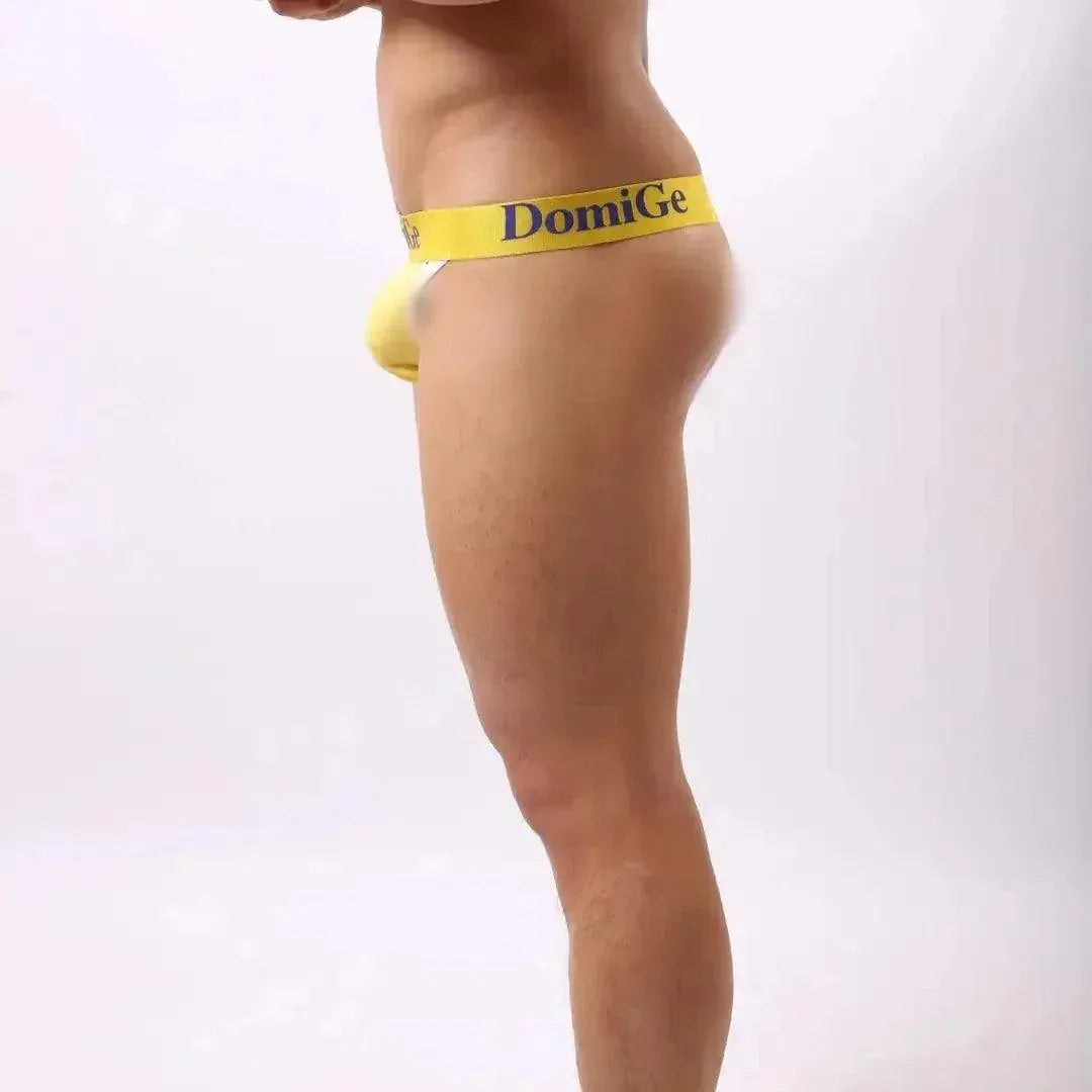 DomiGe DomiGe Male Modal T-Back Sexy Underwear Thong Bold Cut-Outs for Man