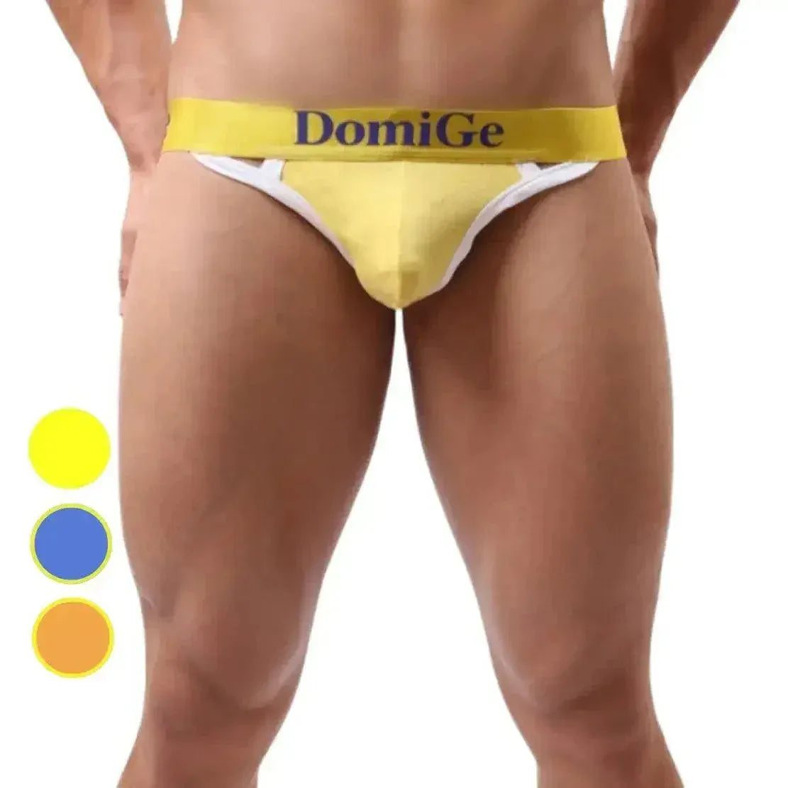 DomiGe DomiGe Male Modal T-Back Sexy Underwear Thong Bold Cut-Outs for Man