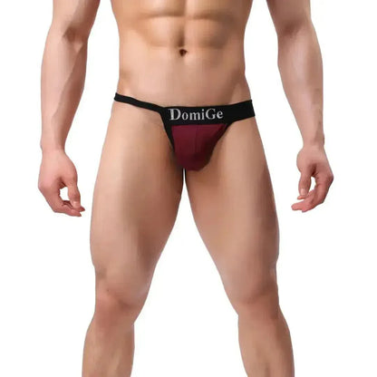 DomiGe DomiGe Male T-Back Adjustable Waistband Thong For Men