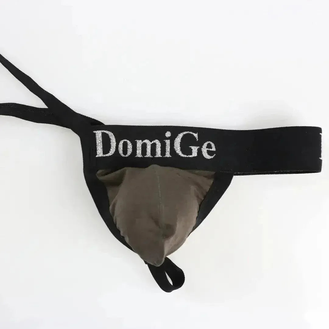 DomiGe DomiGe Male T-Back Adjustable Waistband Thong For Men