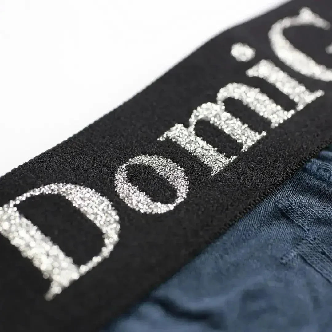 DomiGe DomiGe Men's Bamboo Fiber Briefs Foral Letter Print Pouch Undies for Men