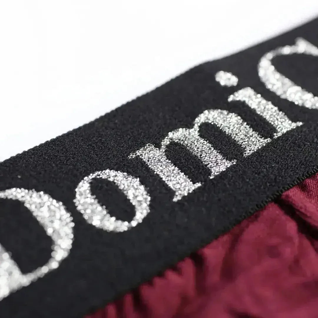 DomiGe DomiGe Men's Bamboo Fiber Briefs Foral Letter Print Pouch Undies for Men