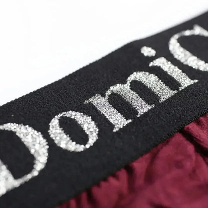 DomiGe DomiGe Men's Bamboo Fiber Briefs Foral Letter Print Pouch Undies for Men