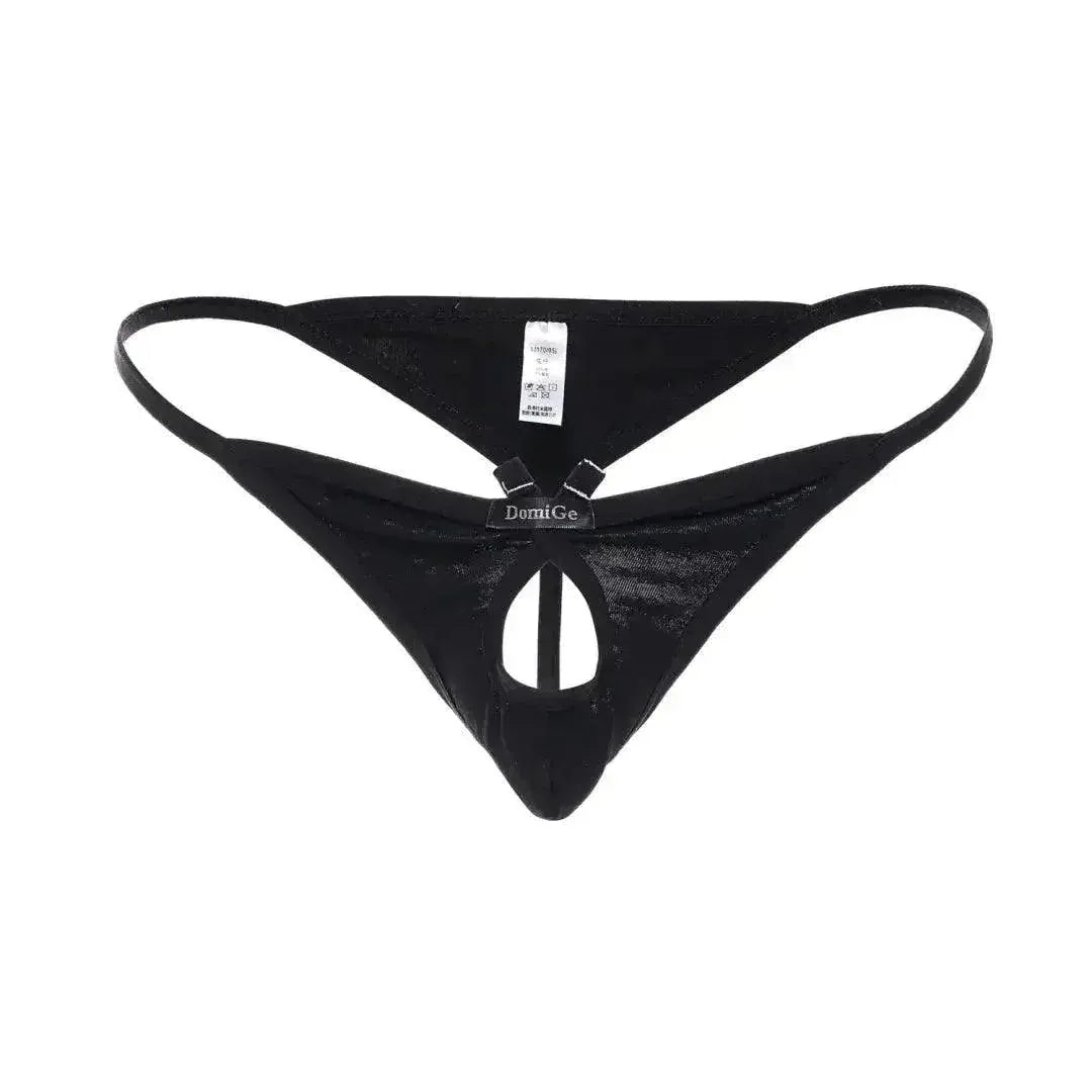 DomiGe DomiGe Men's Butterfly Cotton Thong Front Opening G-String