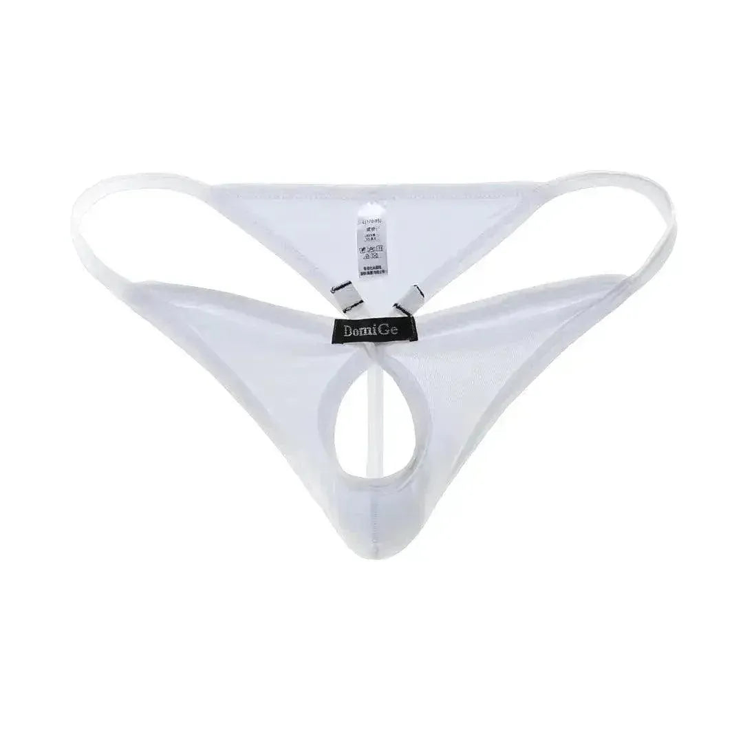 DomiGe DomiGe Men's Butterfly Cotton Thong Front Opening G-String
