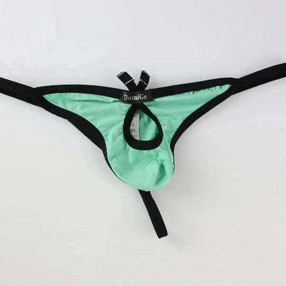 DomiGe DomiGe Men's Butterfly Cotton Thong Front Opening G-String