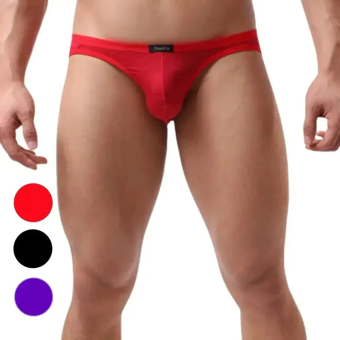 DomiGe DomiGe Men's Comfort-Fit Modal Low-Rise Briefs
