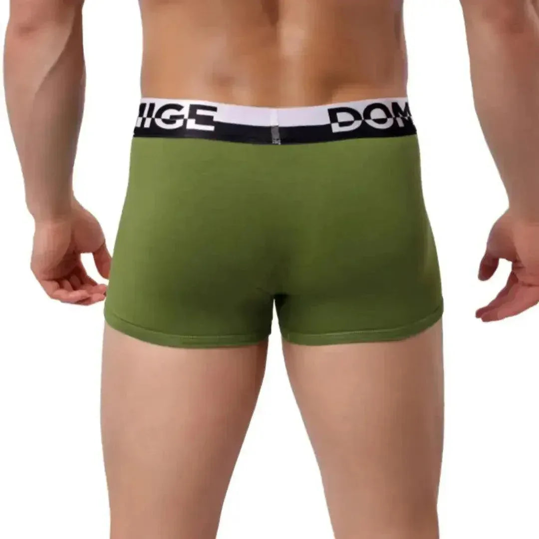 DomiGe DomiGe Men's Cotton Boxer Briefs Shell Male Underwear