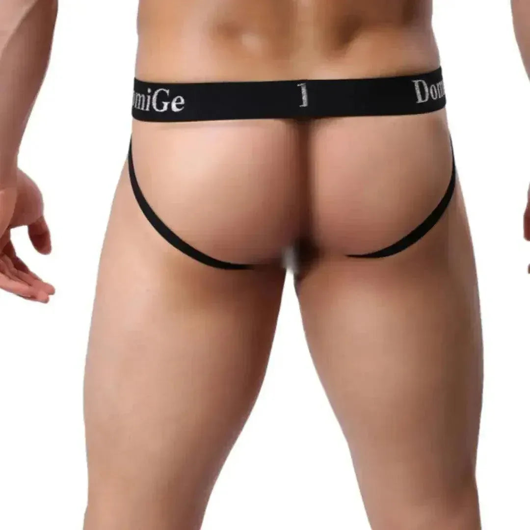 DomiGe DomiGe Men's Cotton Jock Strap W-Shape Underwear for Men